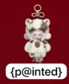cp15 PM The Year of the Horse Plush Pendant 1.9