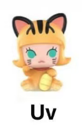 cp2 Popmart Lucky Cat Mini Pop Bean 0118
