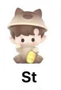 cp2 Popmart Lucky Cat Mini Pop Bean 0118