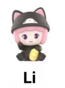 cp2 Popmart Lucky Cat Mini Pop Bean 0118