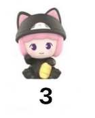 cp1 Popmart Lucky Cat Mini Pop Bean 0118
