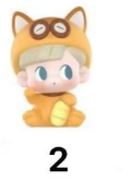 cp1 Popmart Lucky Cat Mini Pop Bean 0118