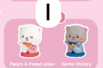 cp1 Peach cat Sweet Mini universe  0221