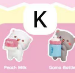cp1 Peach cat Sweet Mini universe  0221