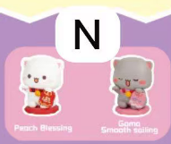 cp1 Peach cat Sweet Mini universe  0221