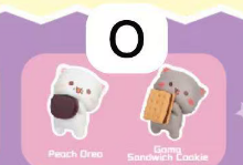 cp1 Peach cat Sweet Mini universe  0221