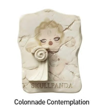 cp1 SKULLPANDA WHERE TIME DWELLS Magnet 1008
