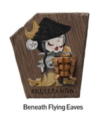 cp1 SKULLPANDA WHERE TIME DWELLS Magnet 1008