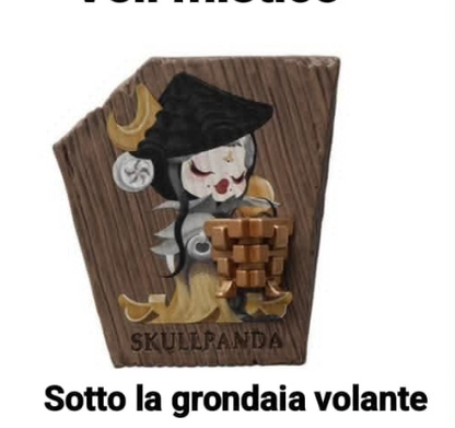 cp3 SKULLPANDA WHERE TIME DWELLS Magnet  1008
