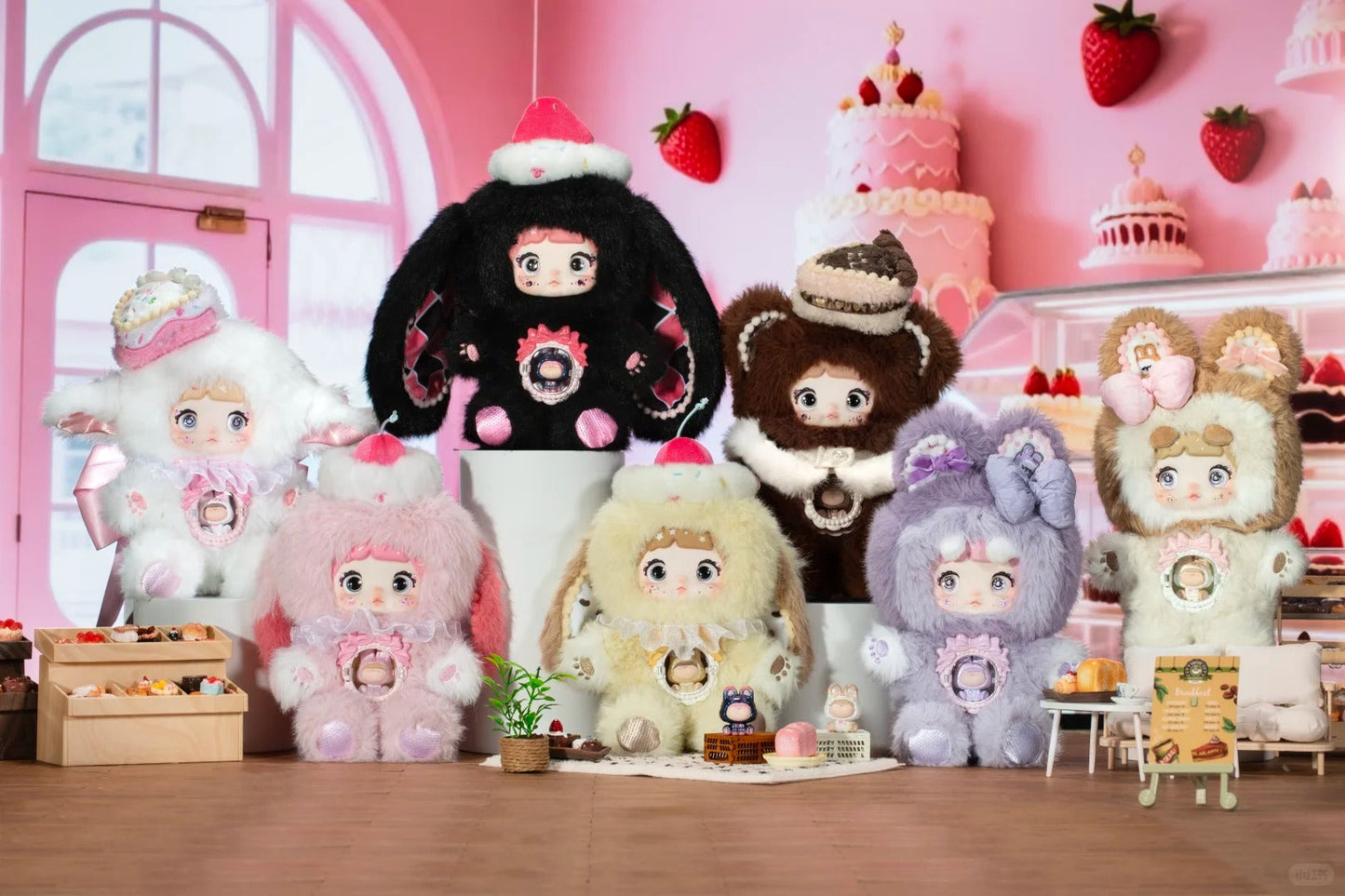 NOMMI V7 x Amarilith A bite of sweetheart Plush (pre order)