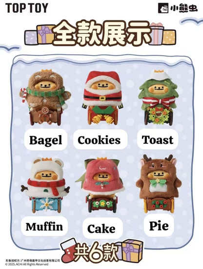 CP2 &nbsp;TOPTOY Little Bear Bug Winter Train Series Building Blocks 12.1