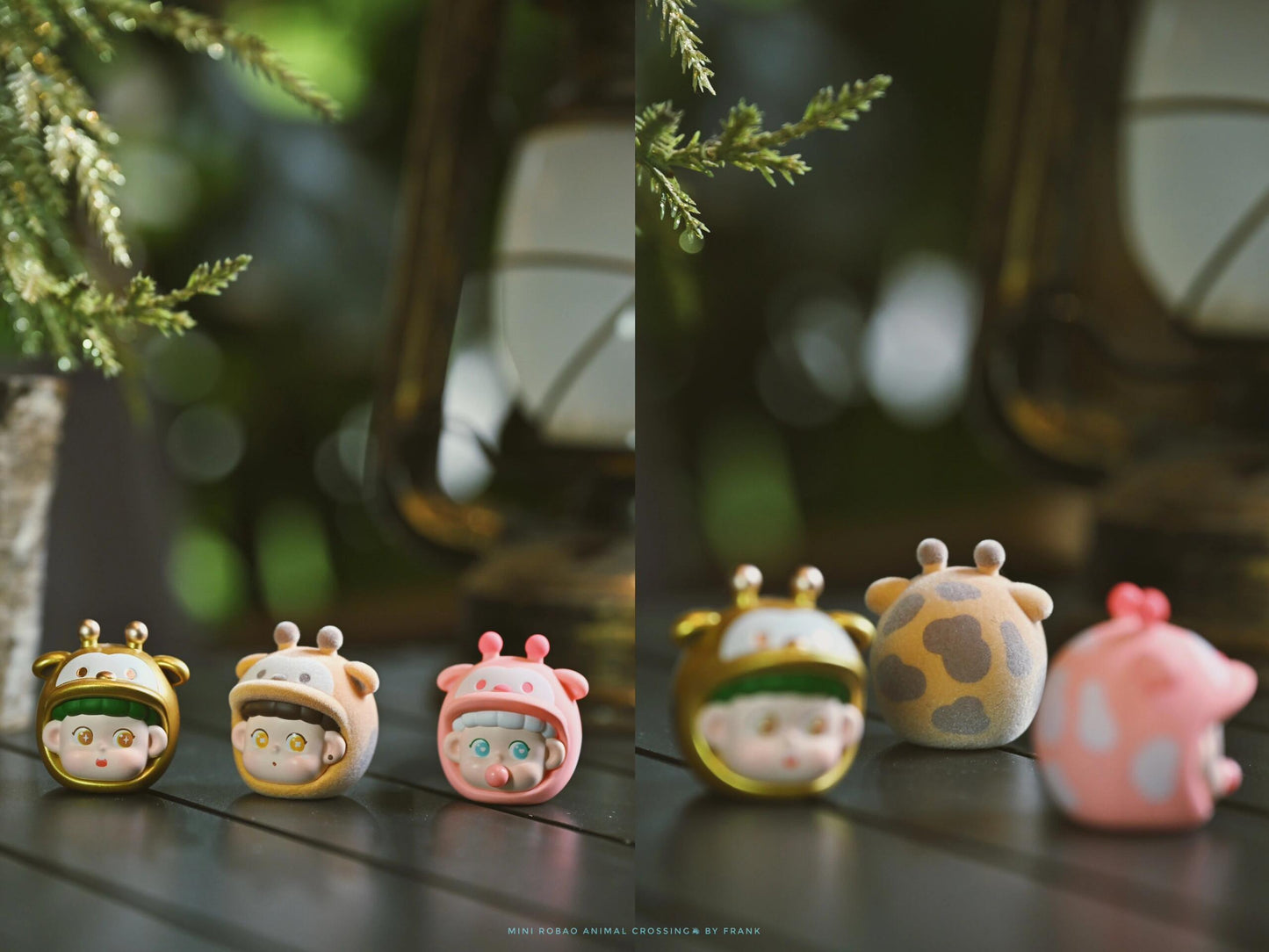 Robao Animal Forest Friends Club Mini Bean Series