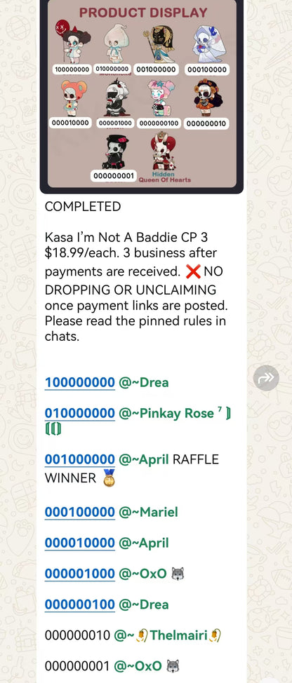 CP3- Kasa I’m Not A Baddie 10.03