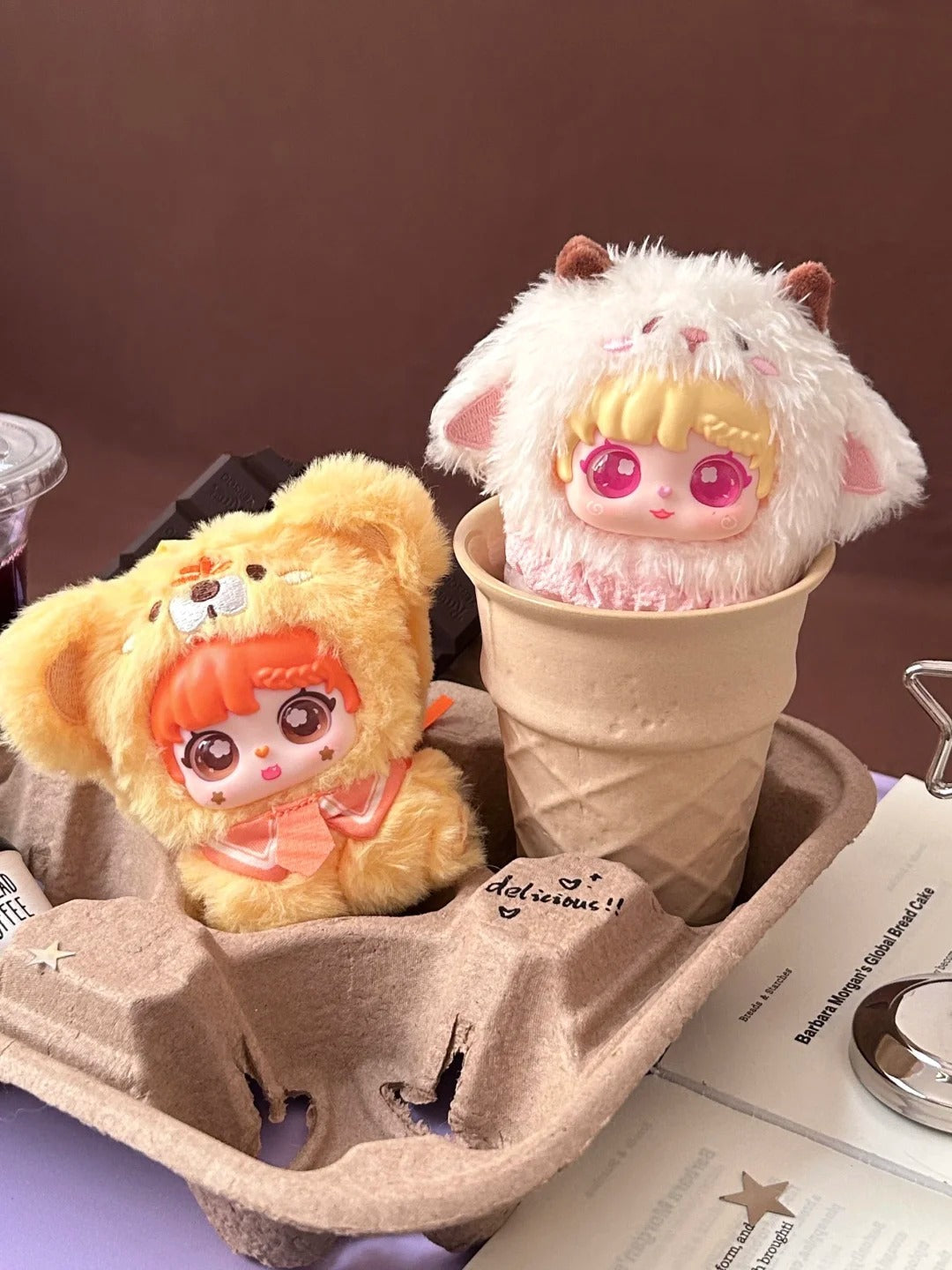 Sanmi Rabbit‘s Little Baby Hand in Hand Series Plush Blind Box