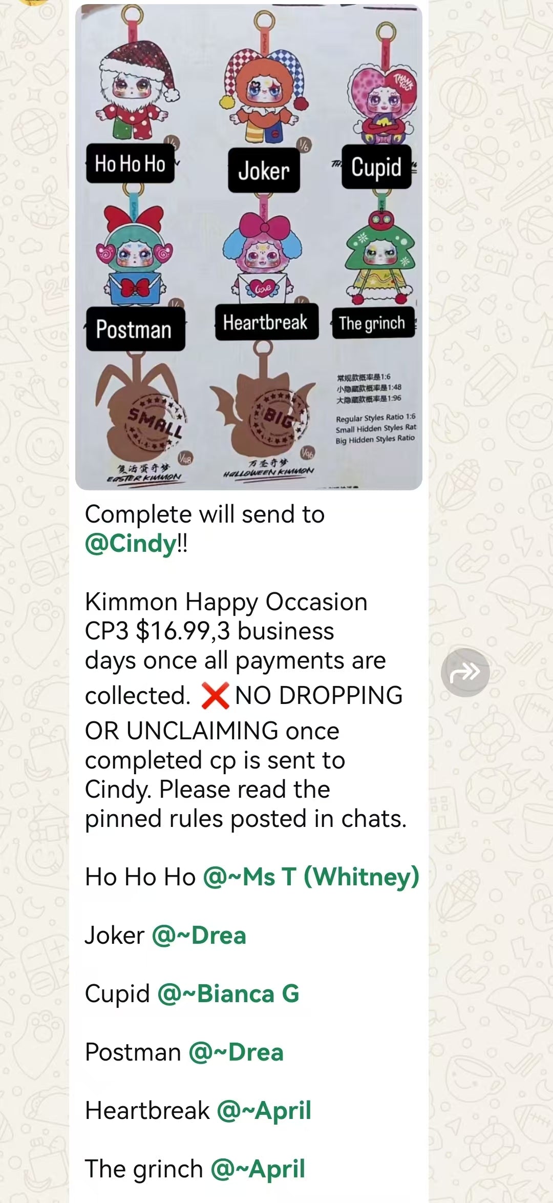 CP3  Kimmon Happy Occasion 10.28