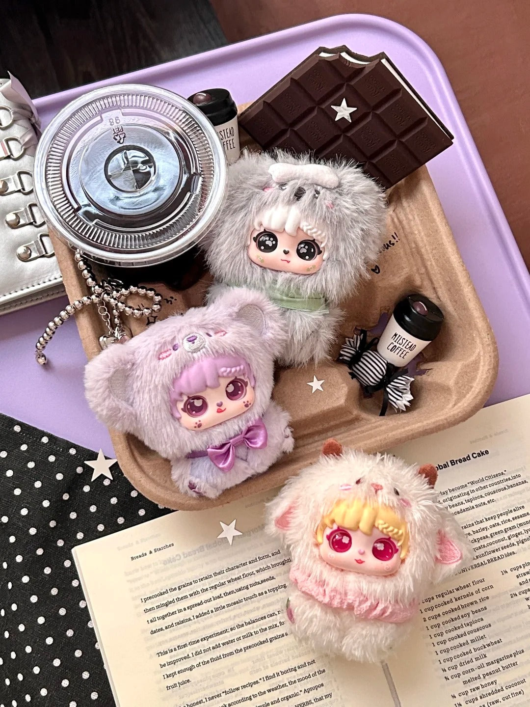 Sanmi Rabbit‘s Little Baby Hand in Hand Series Plush Blind Box