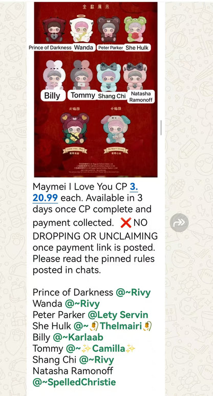 Maymei I Love You CP 3.