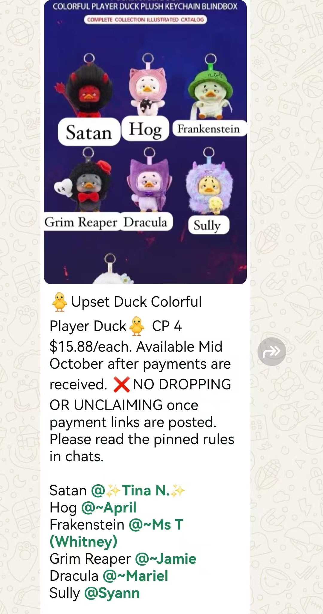 cp4-Upset Duck Colorful Player Duck 10.02