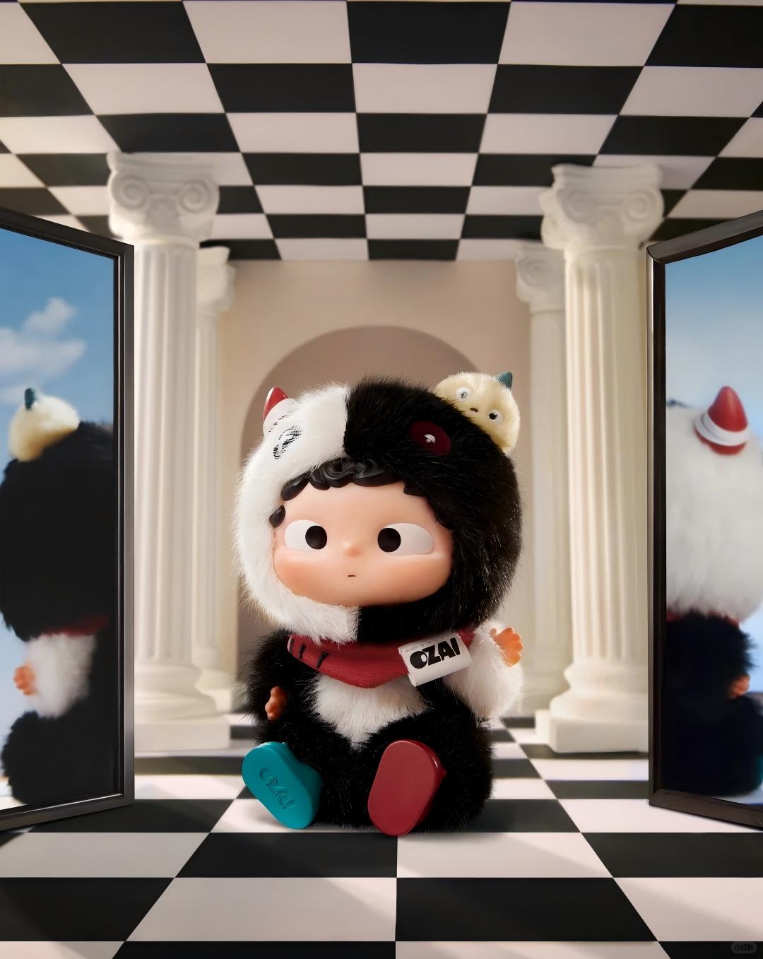 Ozai Emotional Prism Plush Keychain（pre order）