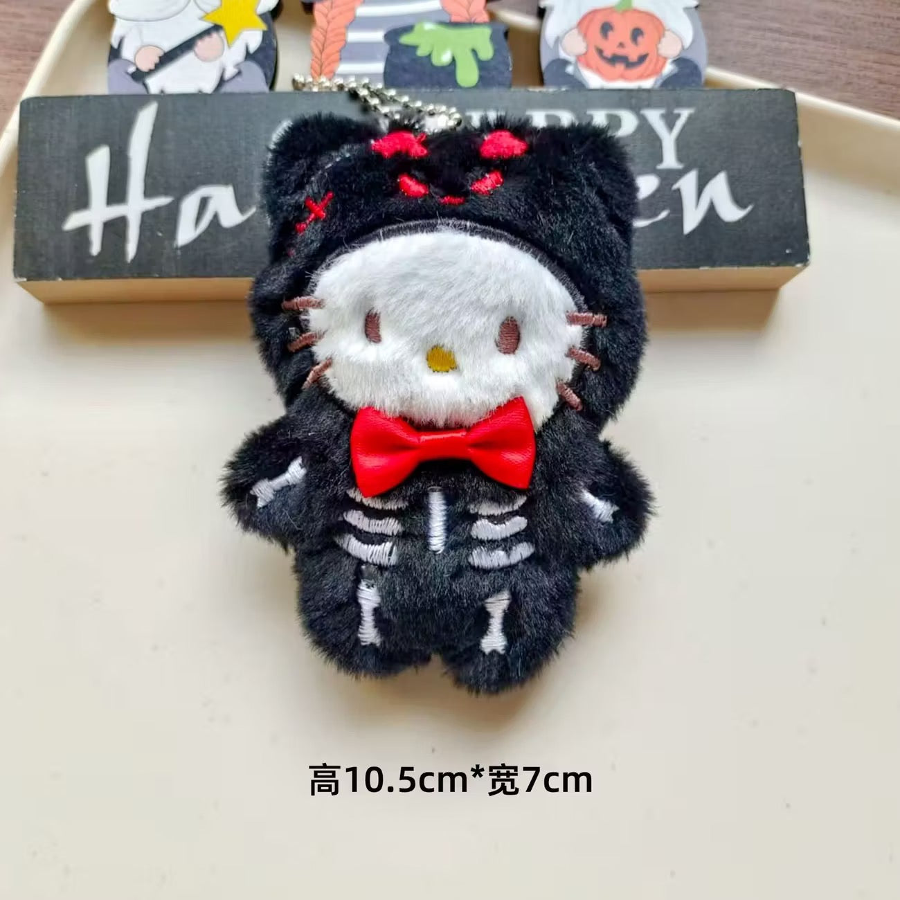 Halloween Hk Hello Kitty Plush Pendant