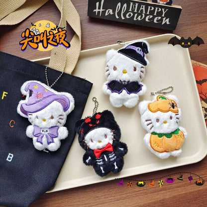 Halloween Hk Hello Kitty Plush Pendant