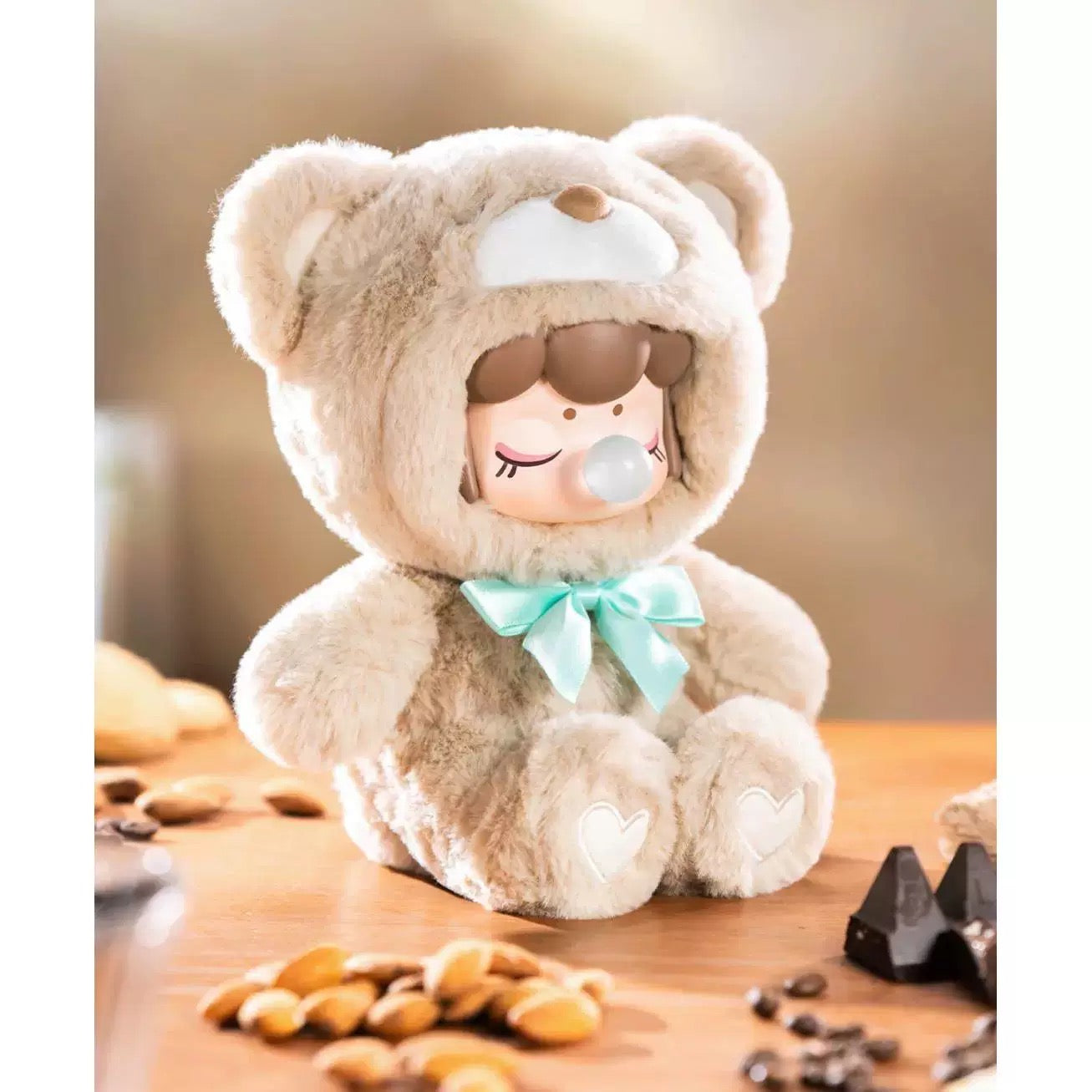 Nanci Chocolate Colorful Plush Bear Plushies(Pre-order)