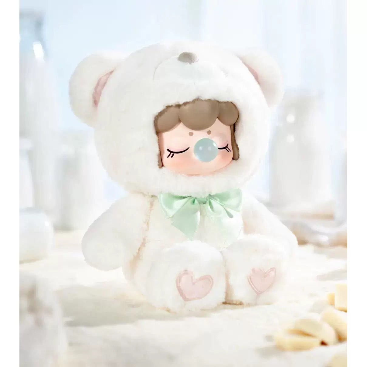 Nanci Chocolate Colorful Plush Bear Plushies(Pre-order)