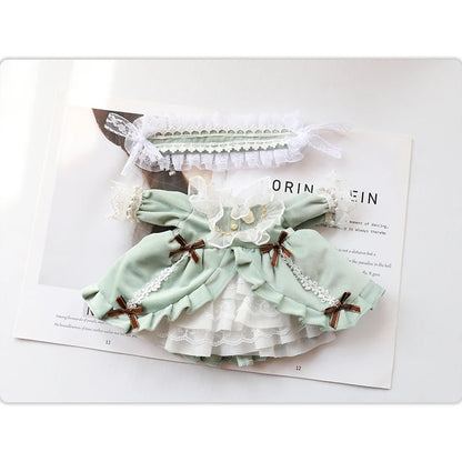 Clothes for bb3 labubu Macaron Baby Three 400%/Mini Lovely