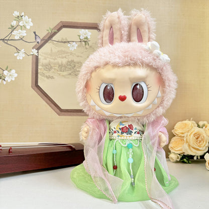 Clothes for bb3 labubu Macaron Baby Three 400%/Mini Lovely