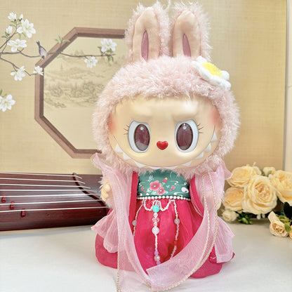 Clothes for bb3 labubu Macaron Baby Three 400%/Mini Lovely