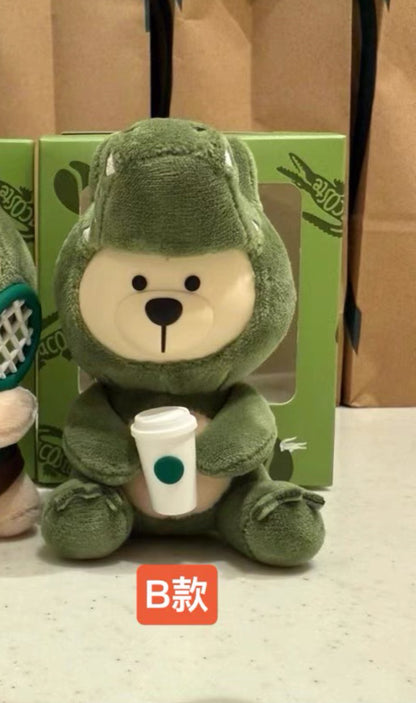Starbucks Crocodile Plush Keychain ( pre-order) 4/14