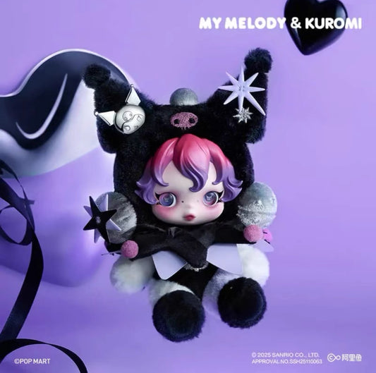 Skullpanda x Kuromi or Melody Hanging Card With Box(pre-order)