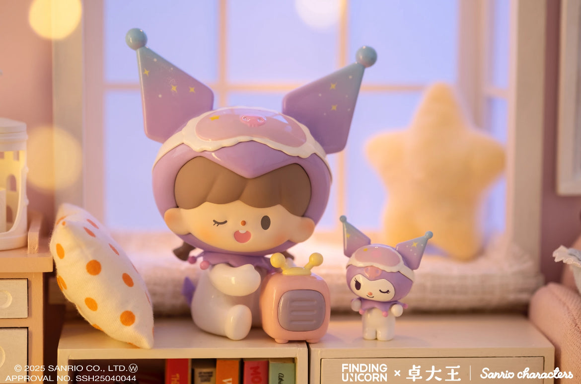 zzoton sanrio good night preparation figure