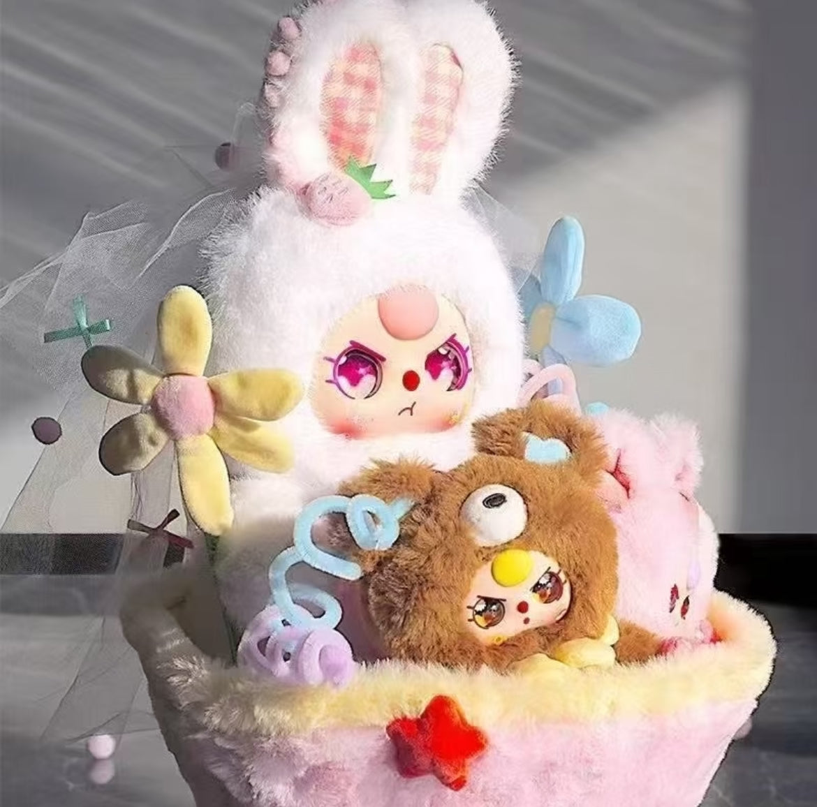 Baby three 520 Valentine Flower Plush (pre-order)