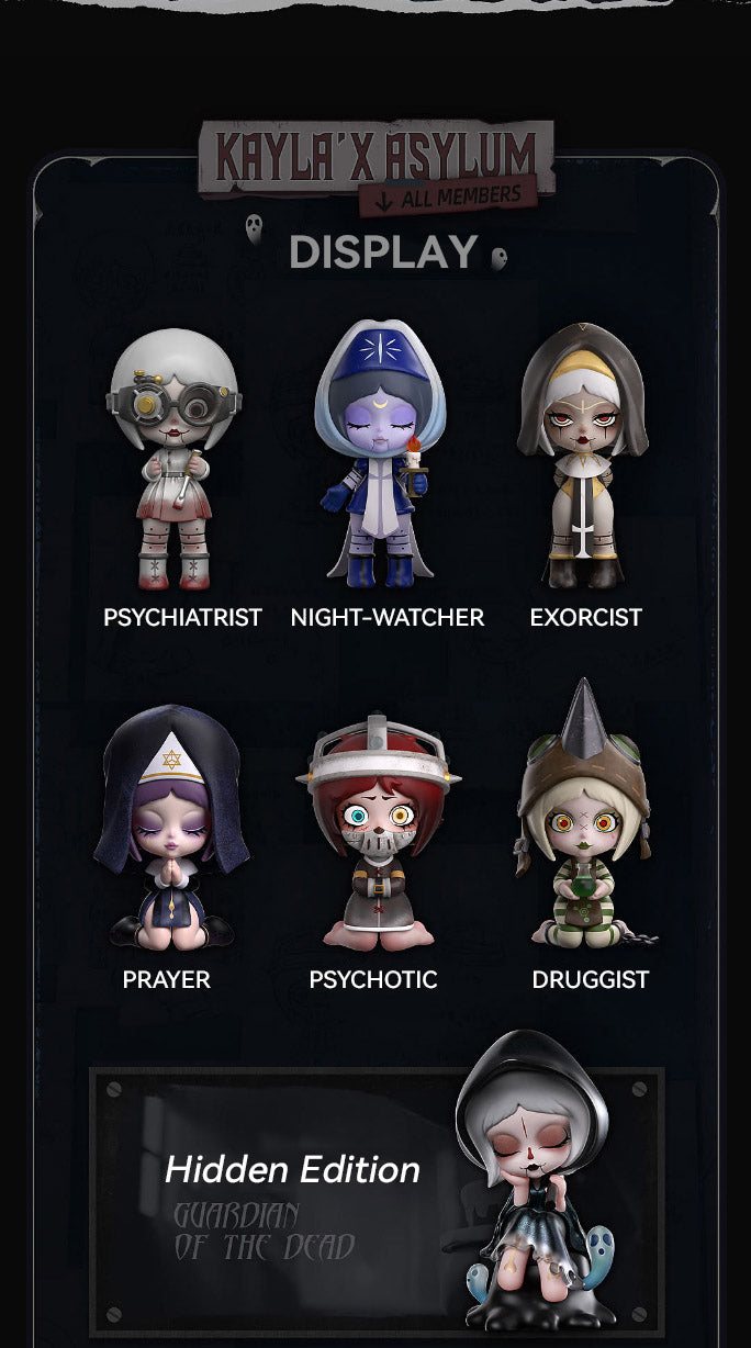 KAYLA-X V1 ASYLUM Series Blind Box【Pre-order】
