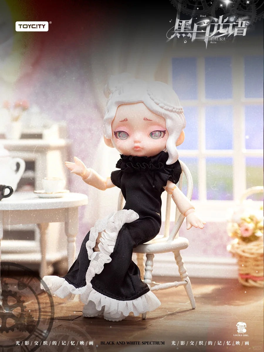 Laura Black and White Spectrum BJD Series Figures