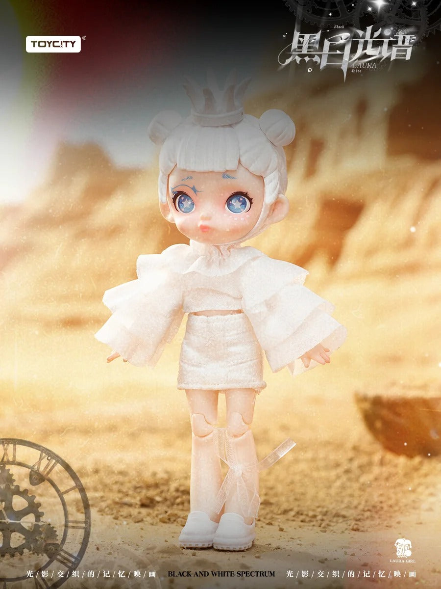 Laura Black and White Spectrum BJD Series Figures