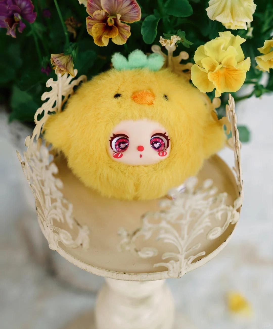 liila's garden tea paty mini plush pendant