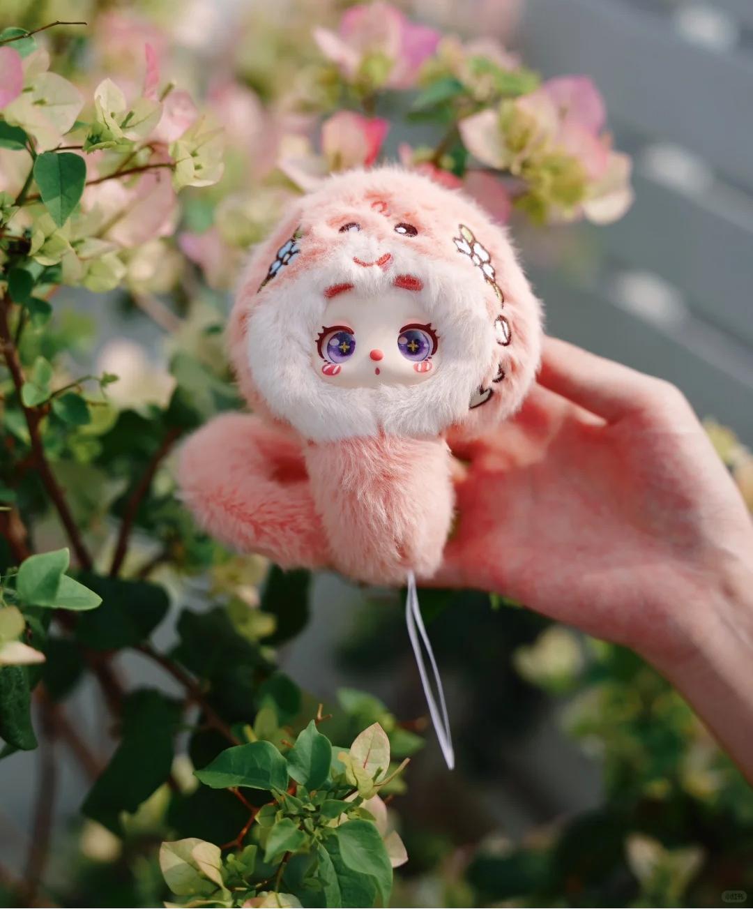 liila's garden tea paty mini plush pendant