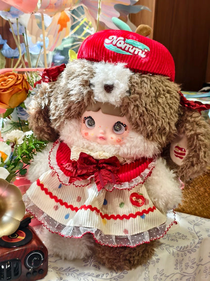 Nommi 400% Take a bite of the apple plush limited（pre order ship in 4days)