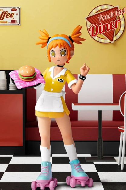 Peach riot rush hour series figures
