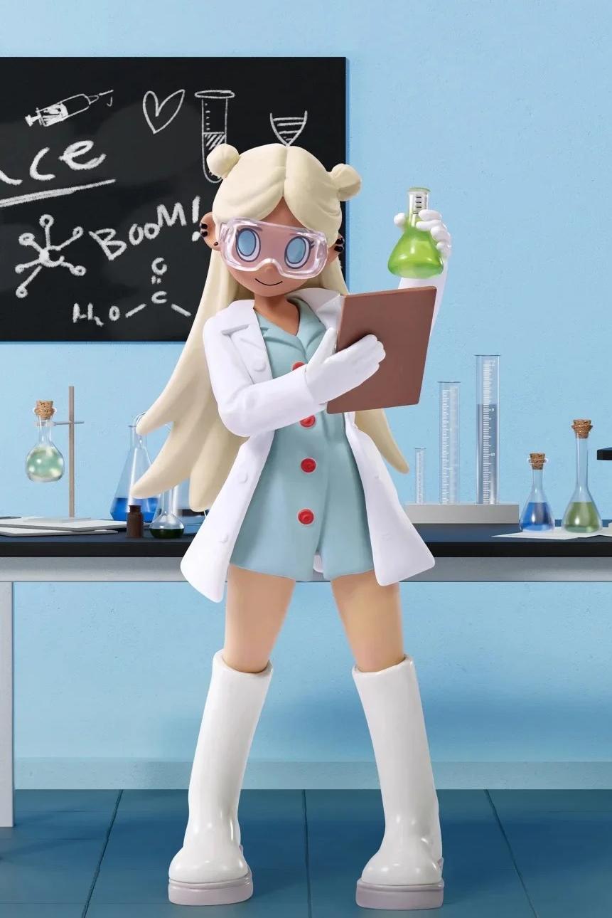 Peach riot rush hour series figures