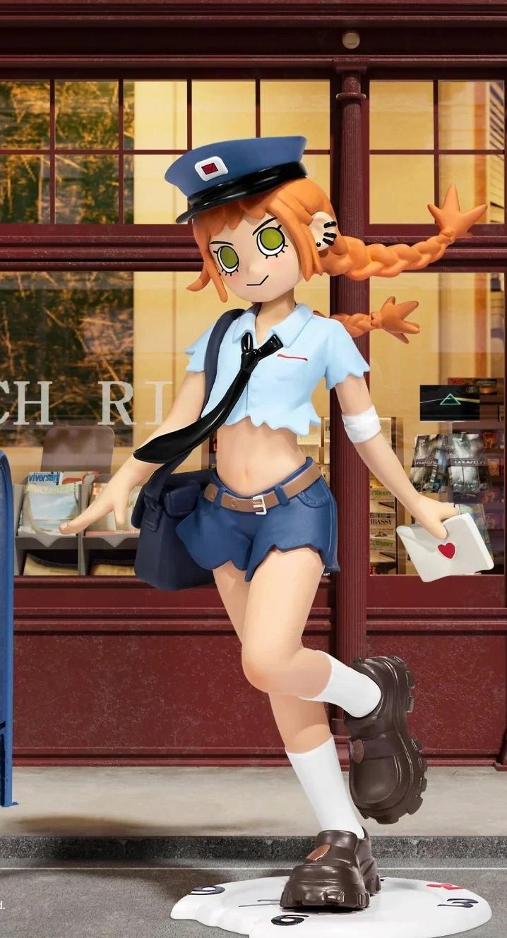 Peach riot rush hour series figures