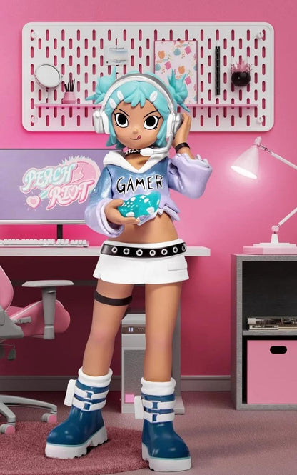 Peach riot rush hour series figures