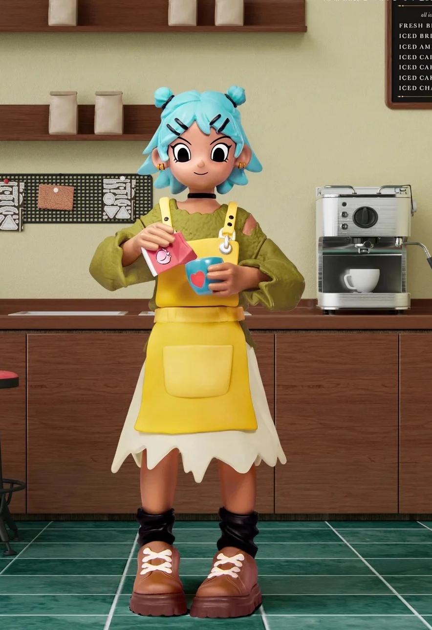 Peach riot rush hour series figures