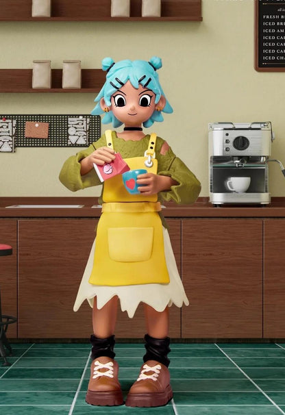 Peach riot rush hour series figures