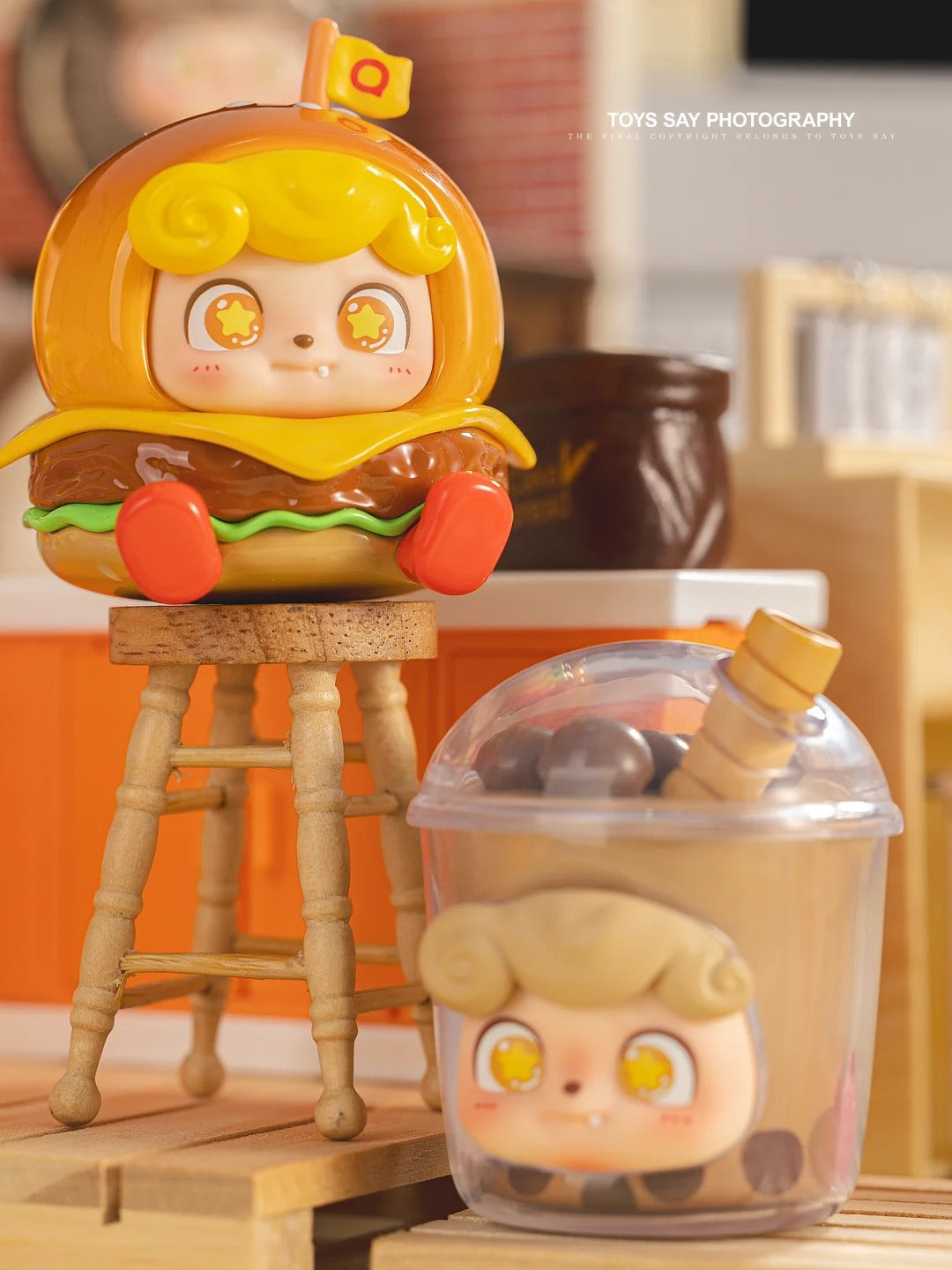 Q kid Street Cook King Series Mini Bean