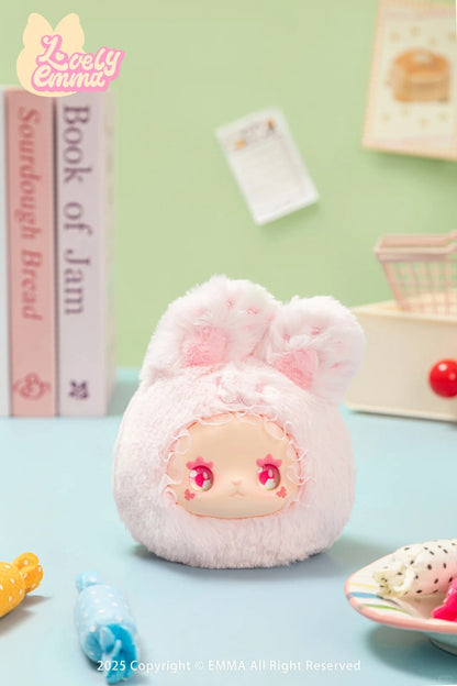 LOVE EMMA rua rua zoo vinyl face plush keychain