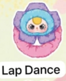 CP 3 Baby Three Flower Hair Ring 1021