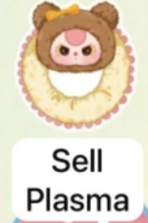 CP 3 Baby Three Flower Hair Ring 1021